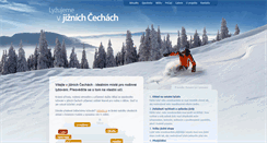 Desktop Screenshot of lyzujemevjiznichcechach.cz